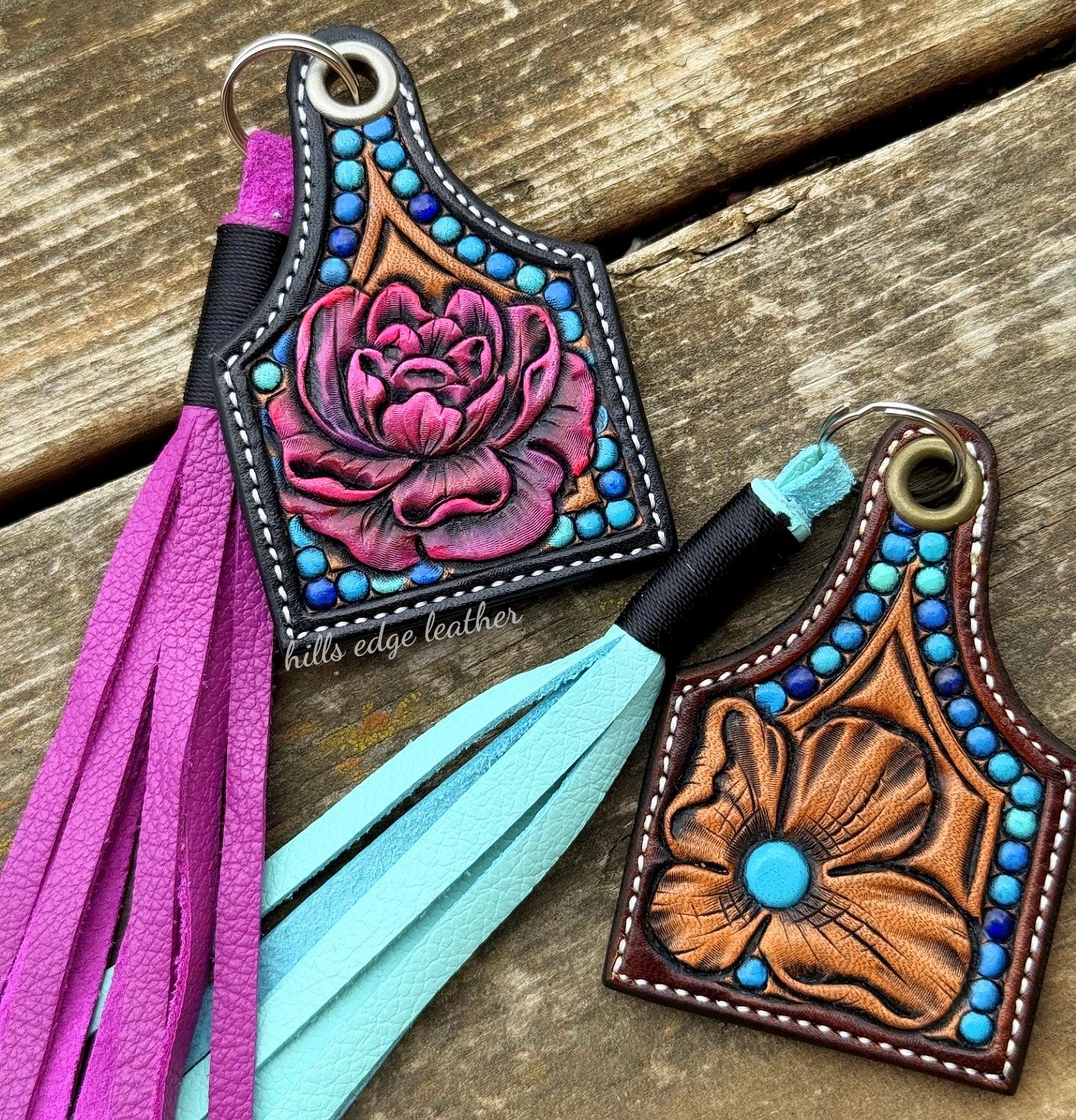 Tooled Keychain Tag
