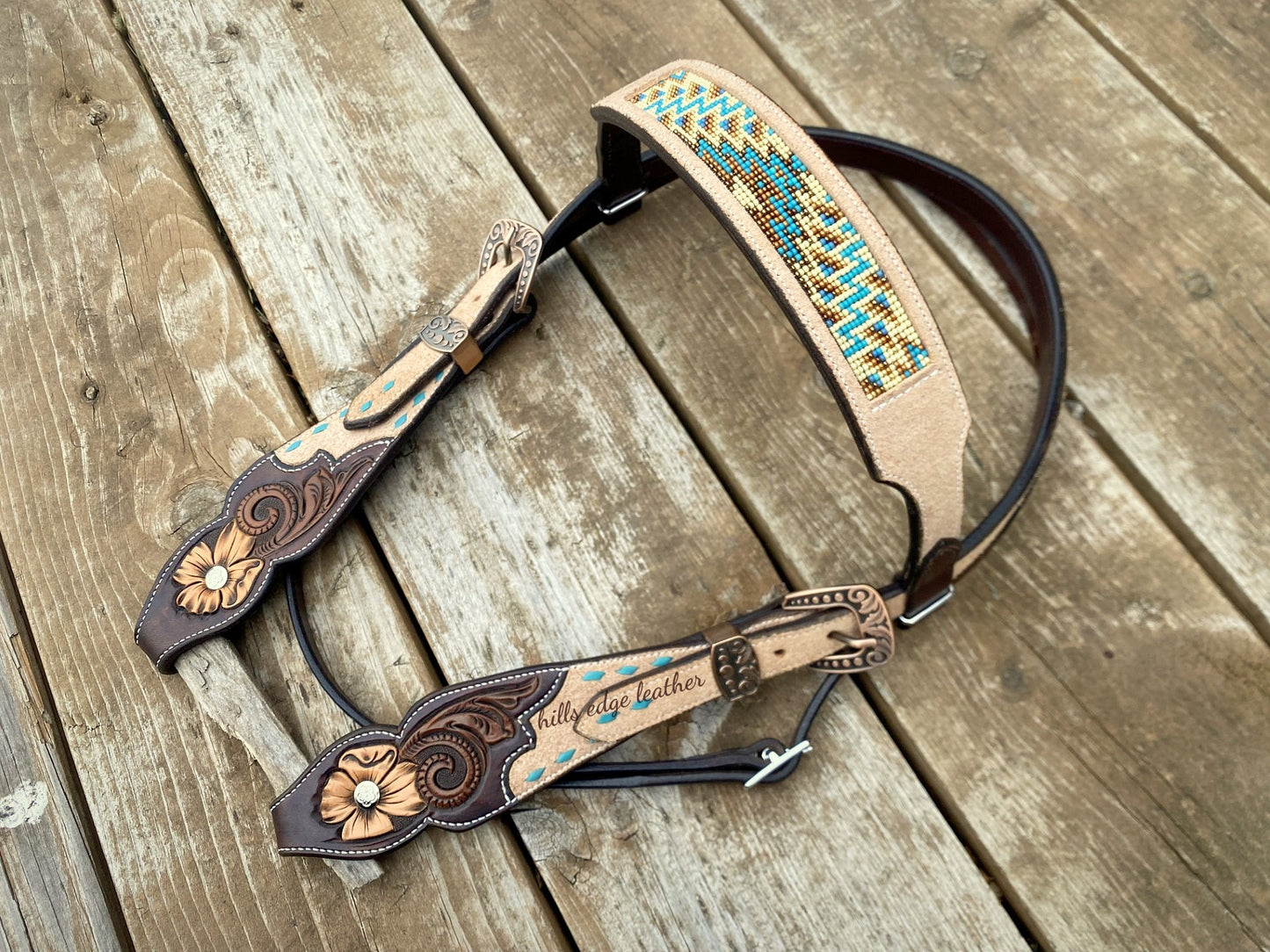 Beaded Headstall