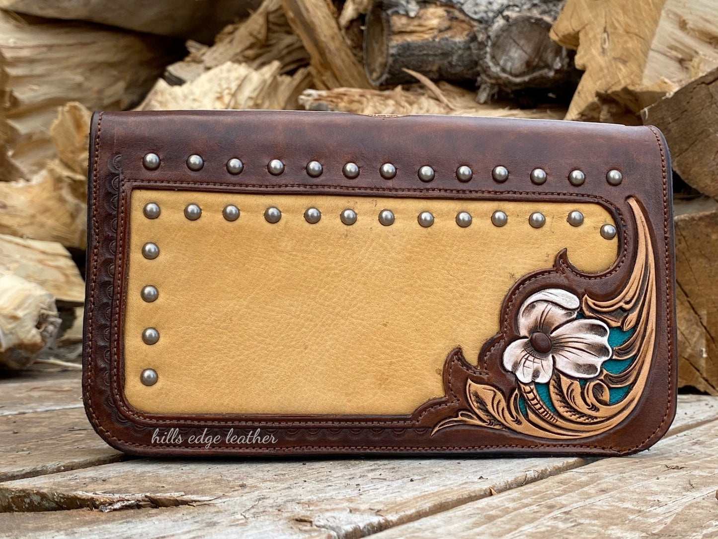 Clutch with Horse Hair