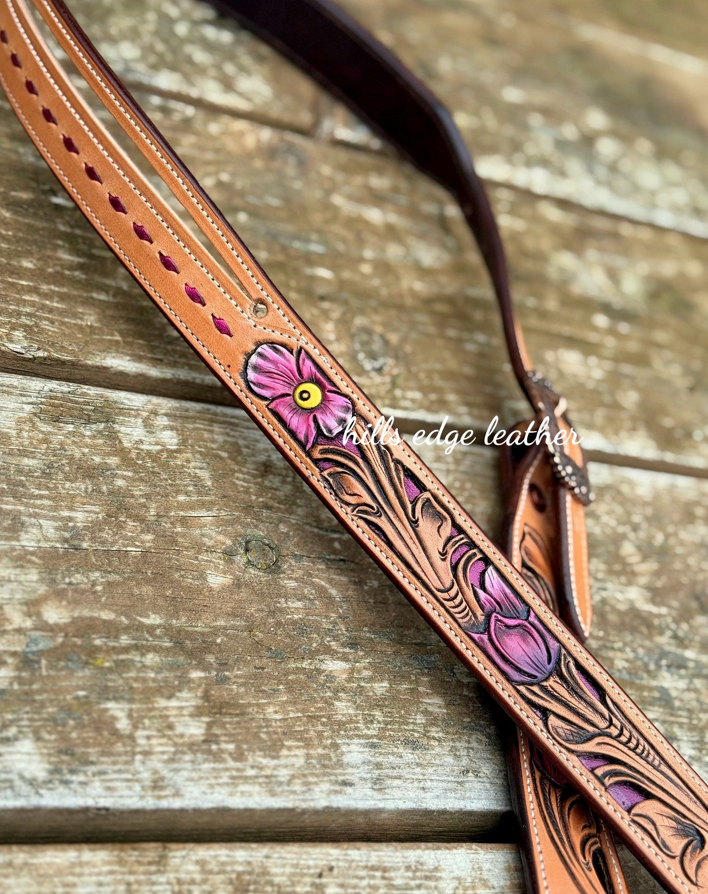 Split Ear Floral Headstall