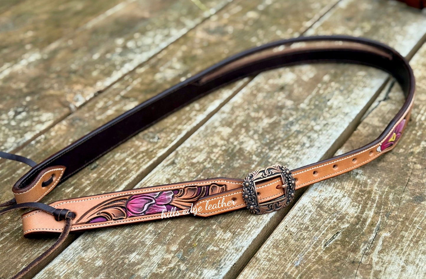 Split Ear Floral Headstall