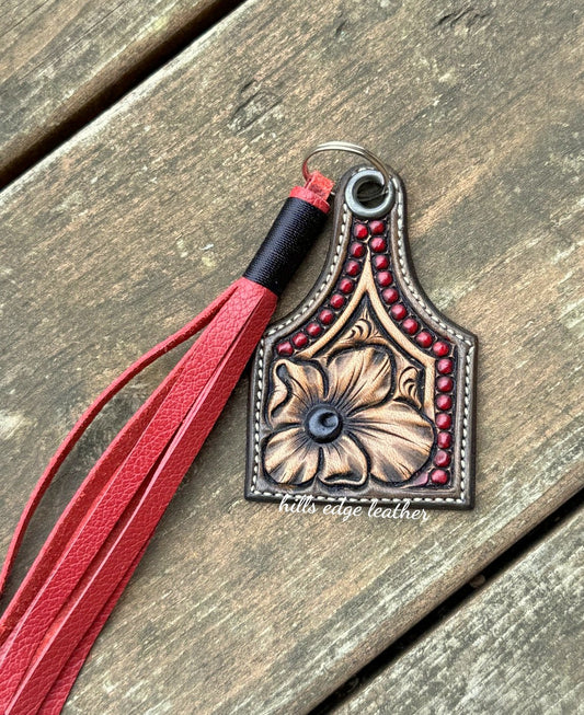 Tooled Keychain Tag