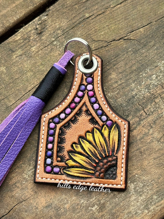 Tooled Keychain Tag