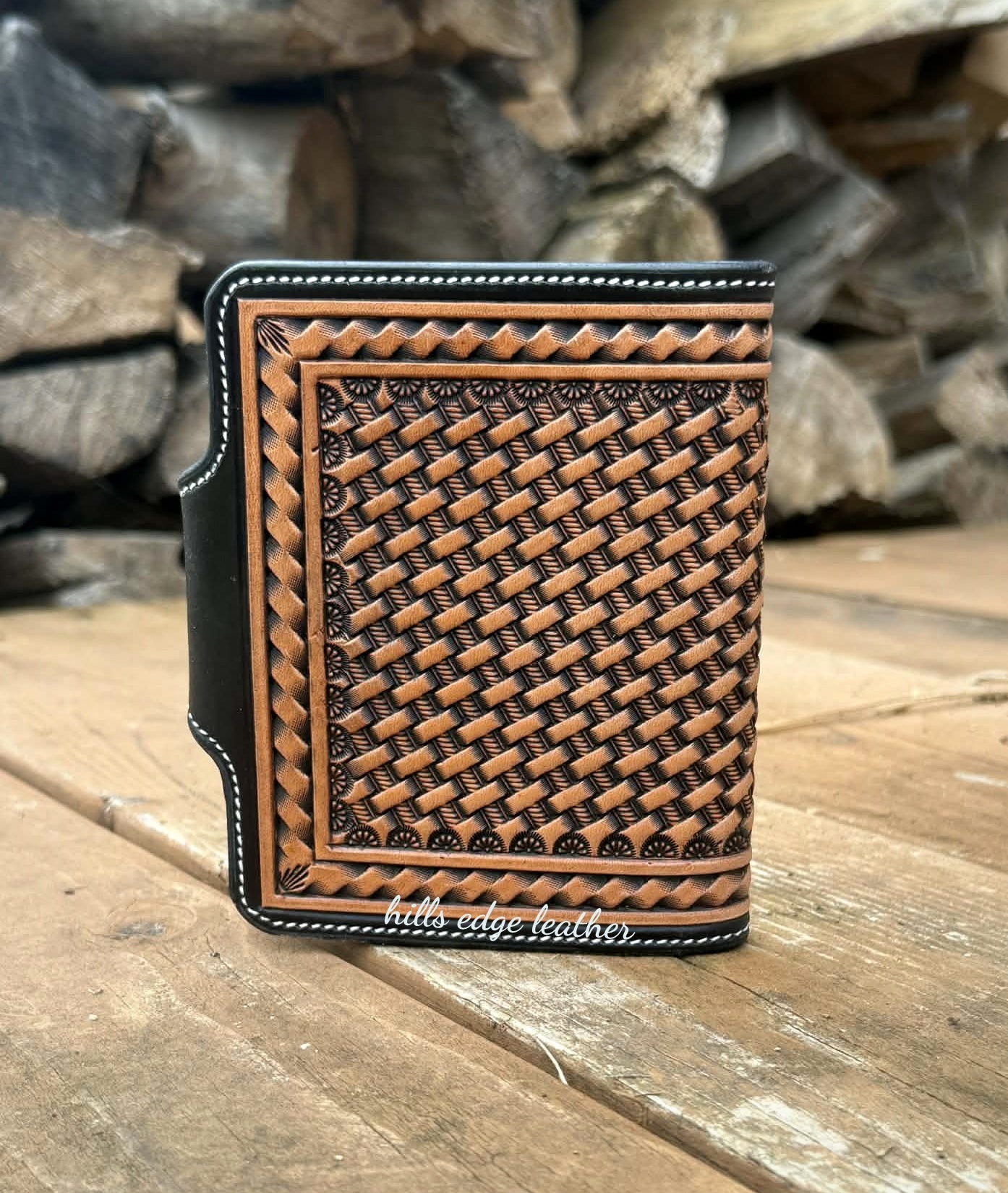 Card Holder/Steno Pad Cover-Calving Book