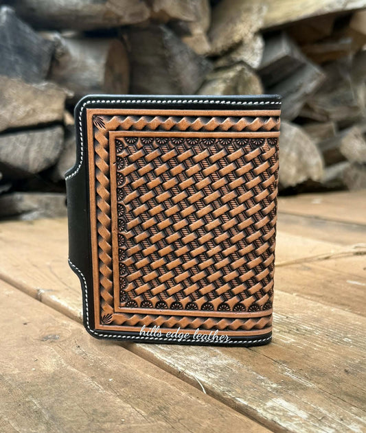 Card Holder/Steno Pad Cover-Calving Book