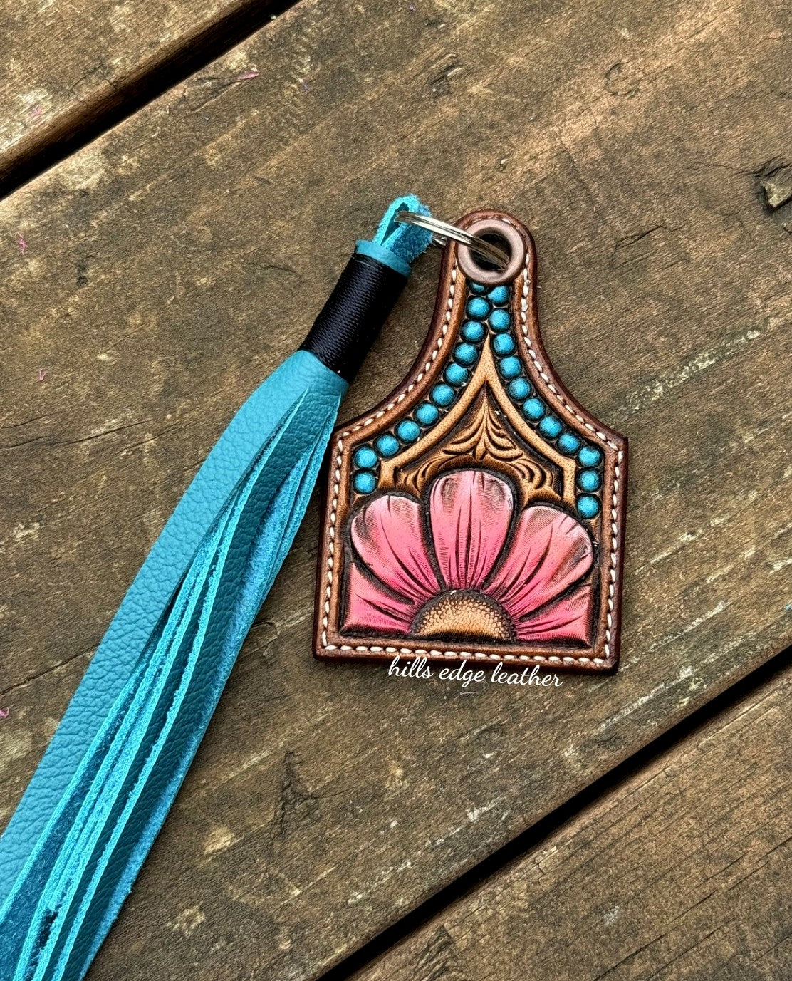 Tooled Keychain Tag