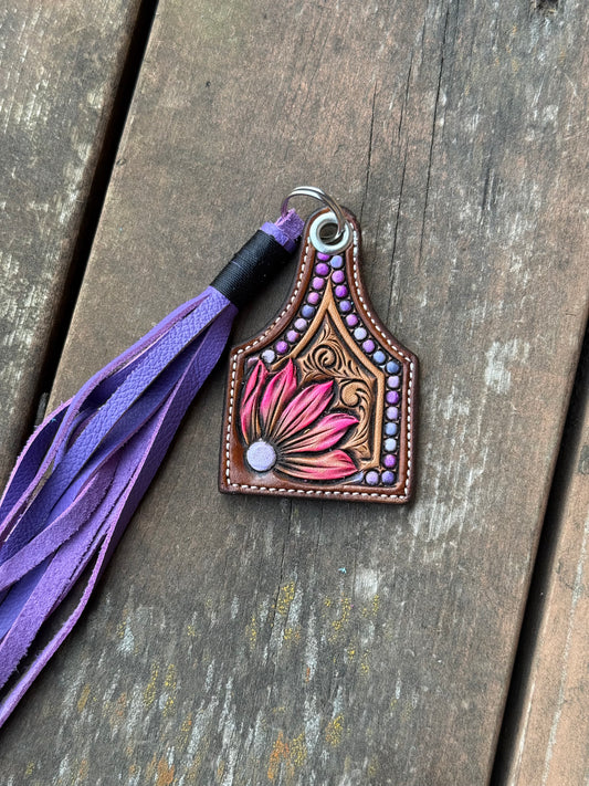 Tooled Keychain Tag