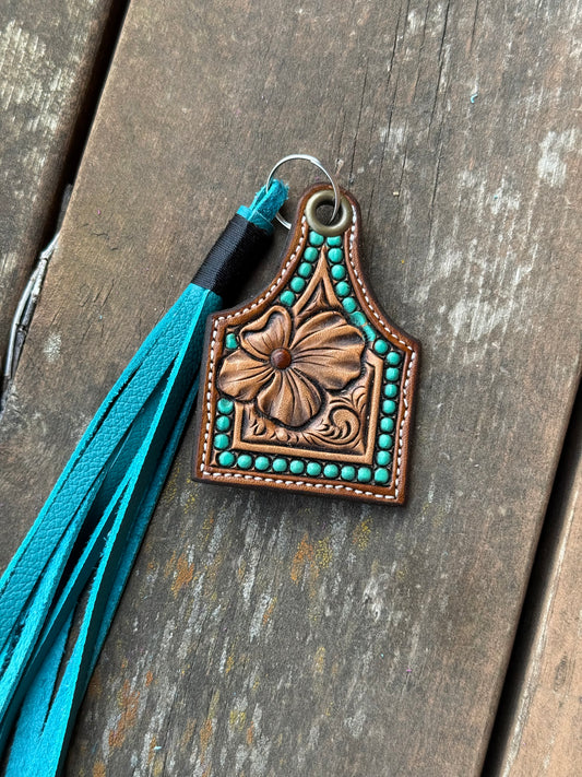 Tooled Keychain Tag