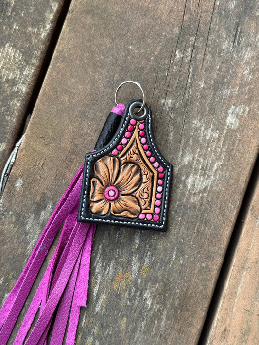 Tooled Keychain Tag