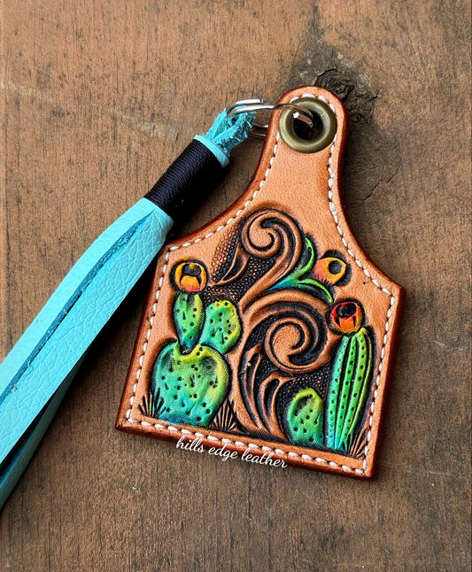 Tooled Keychain Tag