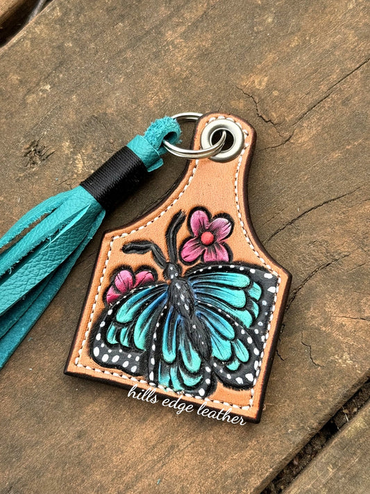 Tooled Keychain Tag