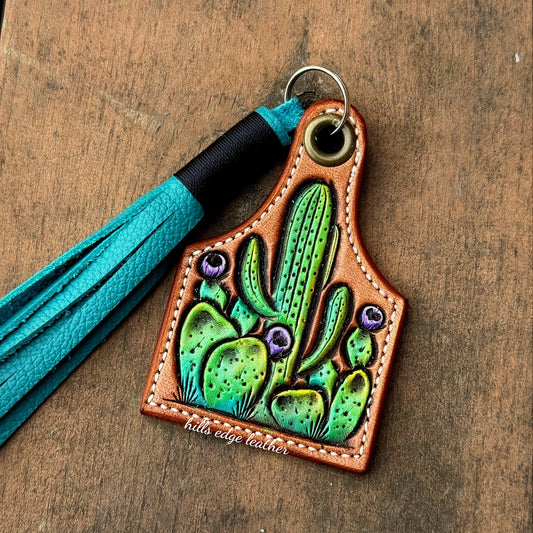 Tooled Keychain Tag