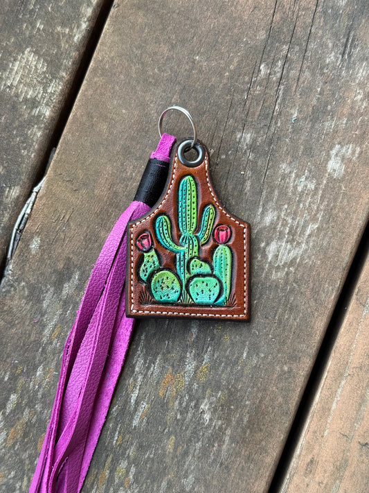 Tooled Keychain Tag