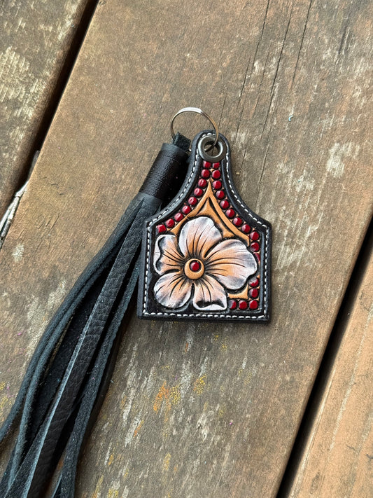 Tooled Keychain Tag