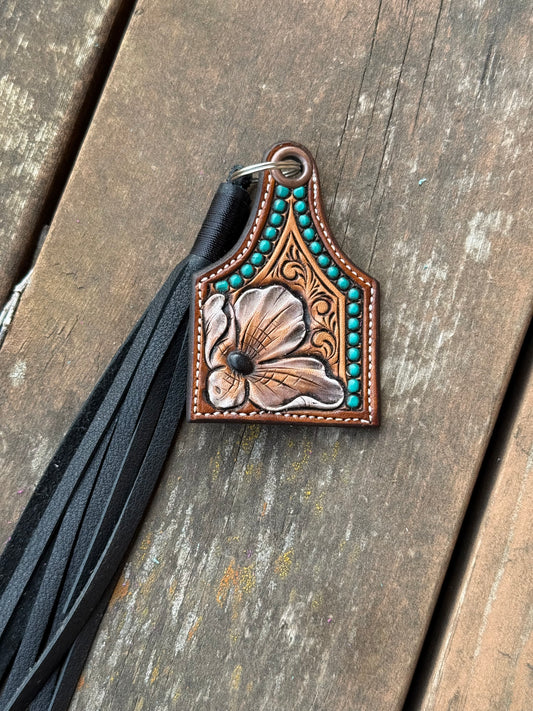 Tooled Keychain Tag