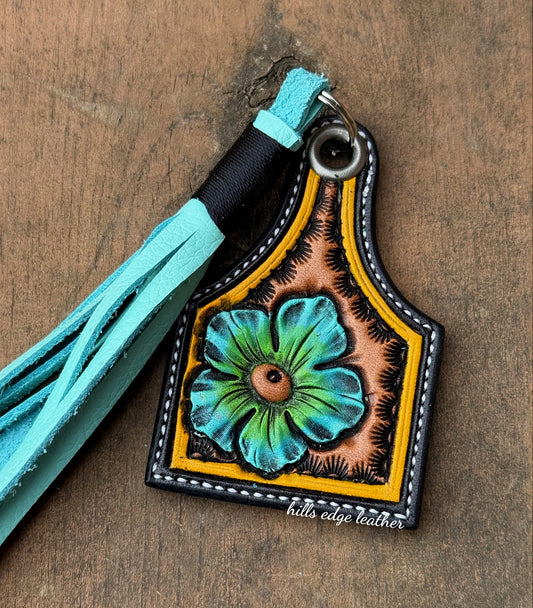 Tooled Keychain Tag