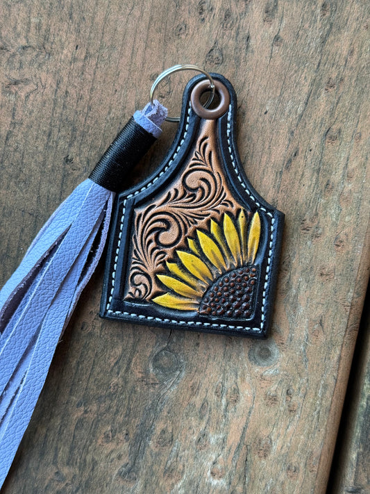 Tooled Keychain Tag