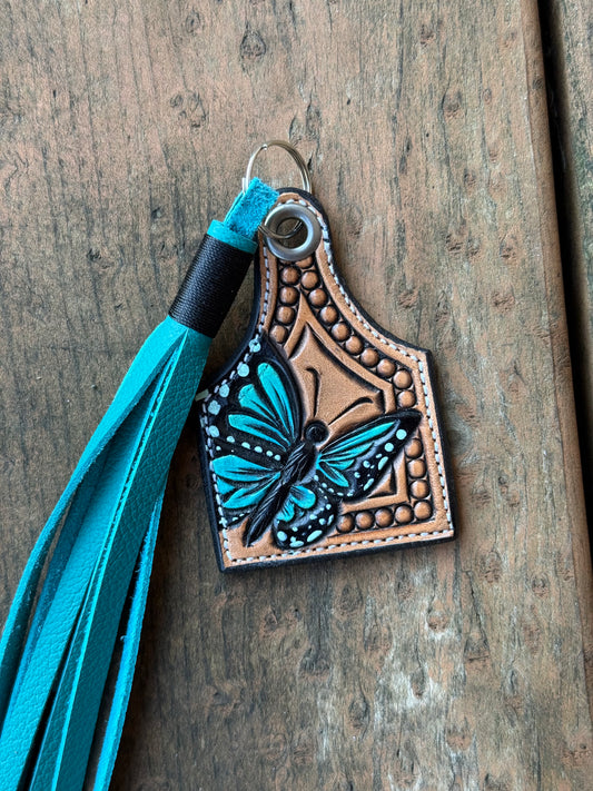 Tooled Keychain Tag