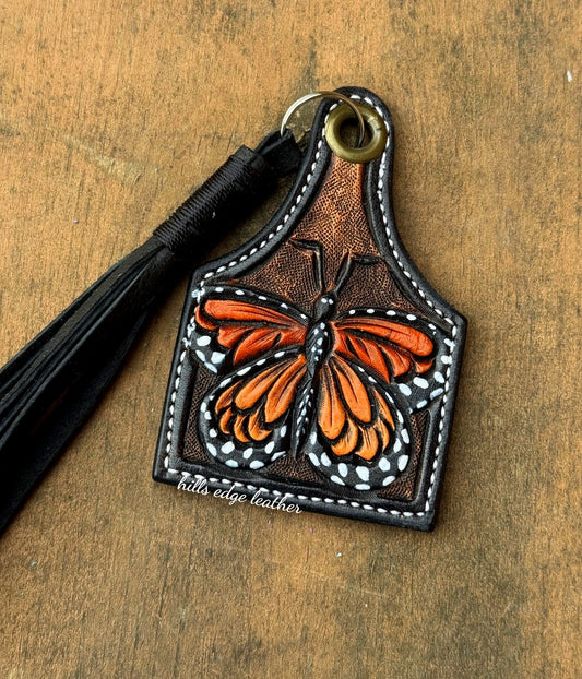 Tooled Keychain Tag