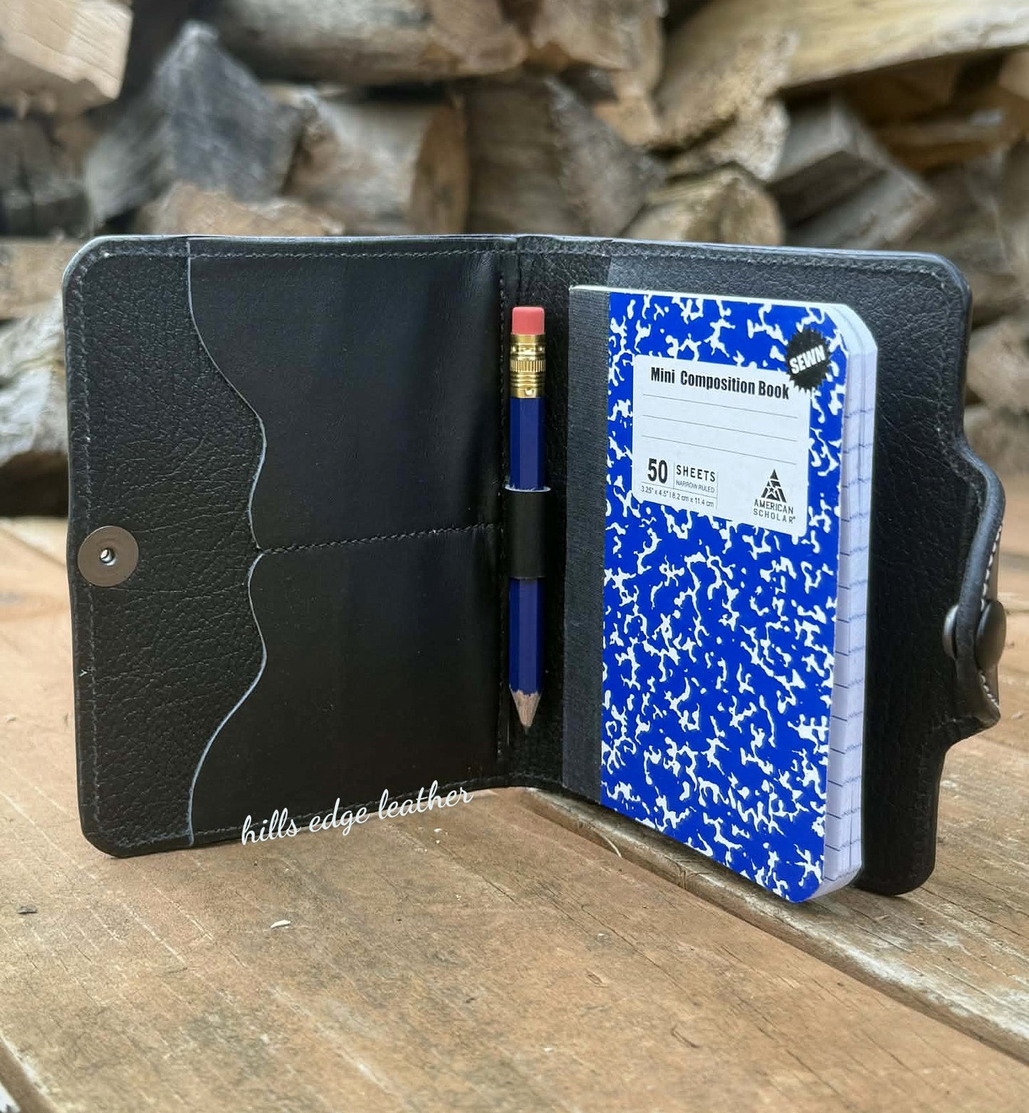 Card Holder/Steno Pad Cover-Calving Book
