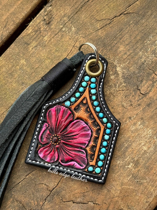 Tooled Keychain Tag