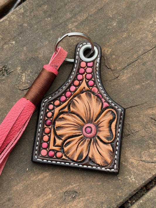 Tooled Keychain Tag