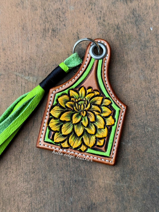 Tooled Keychain Tag