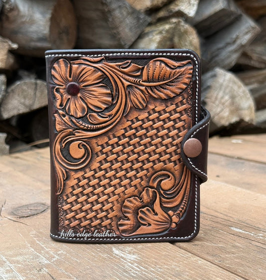 Card Holder/Steno Pad Cover-Calving Book