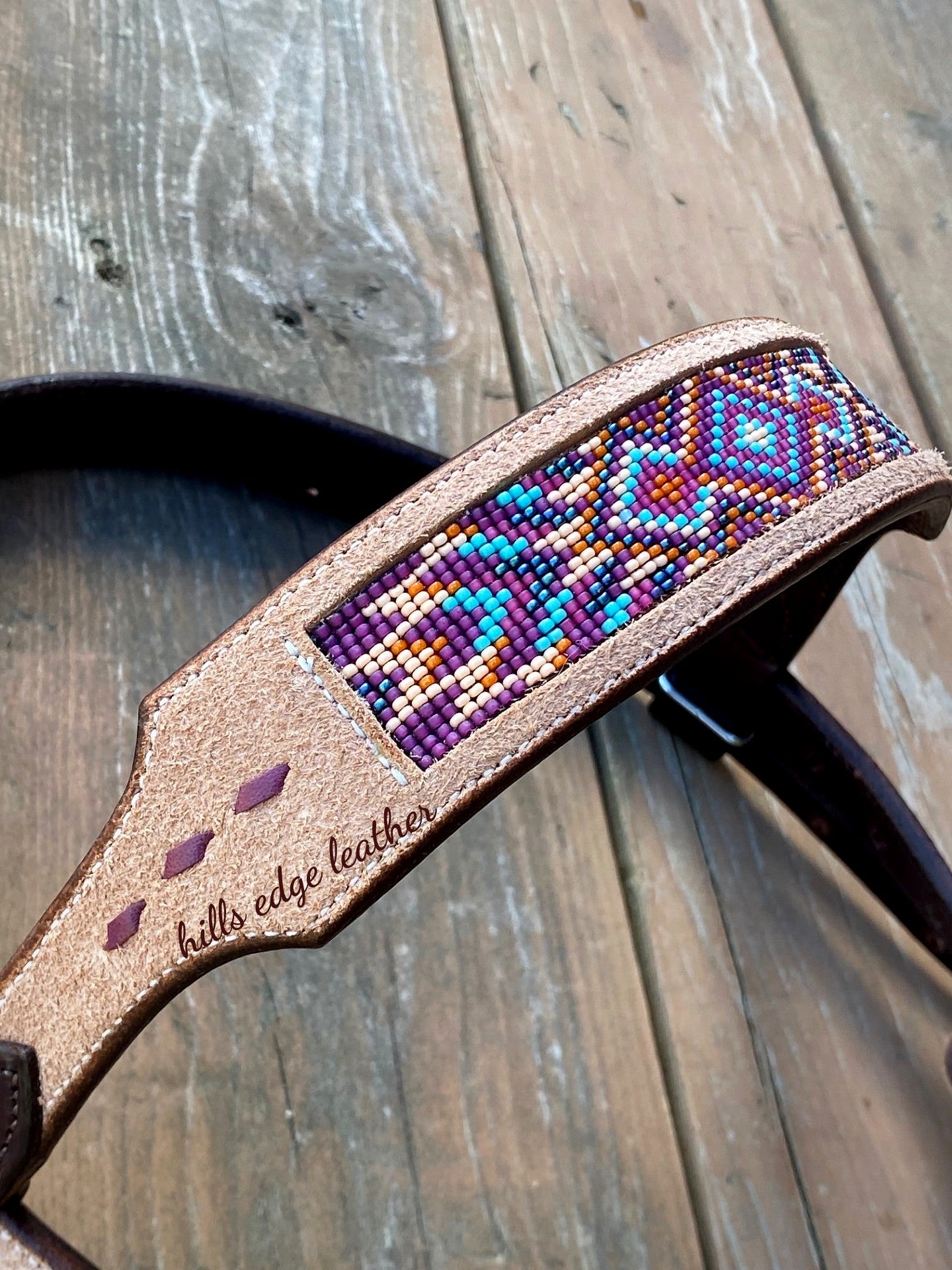 Beaded Browband Headstall