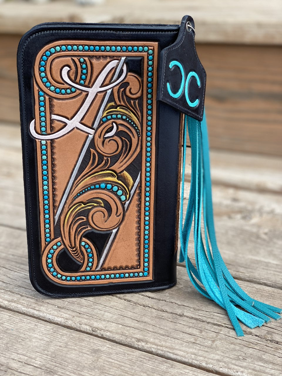 Women's Zippered Clutch