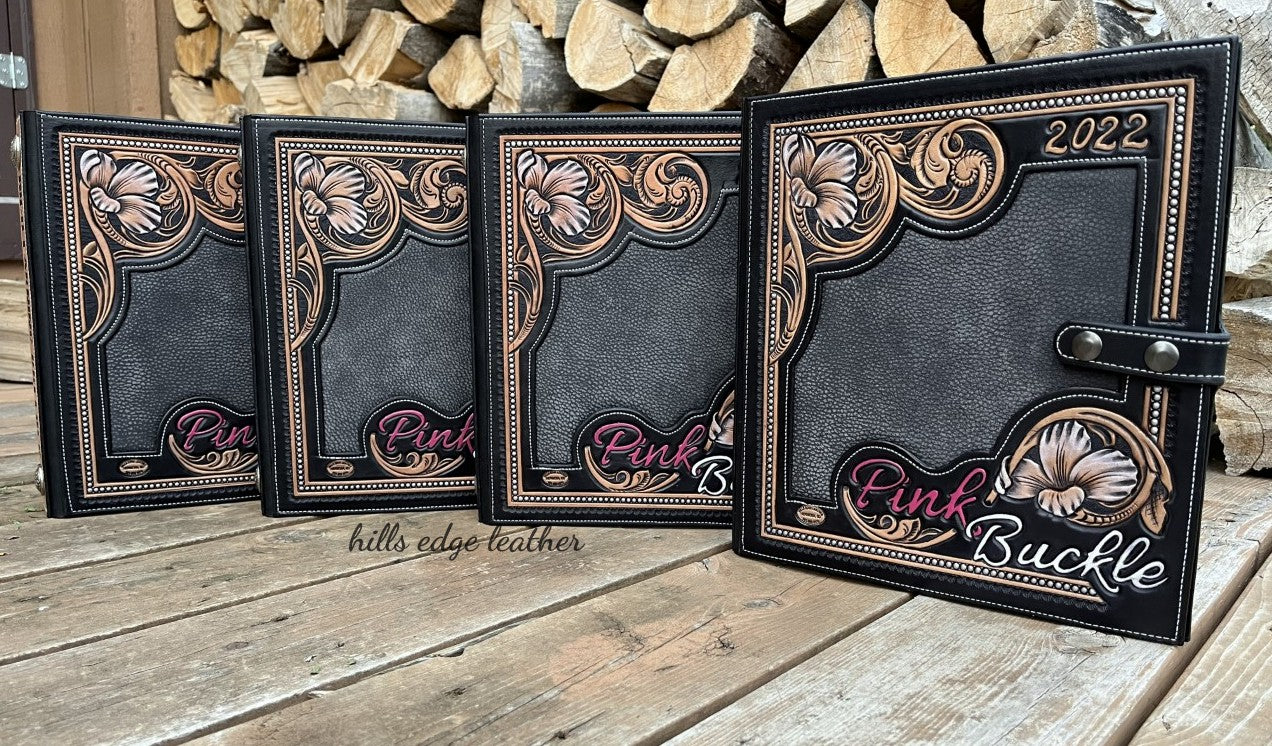 Pink Buckle Binders