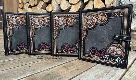 Pink Buckle Binders