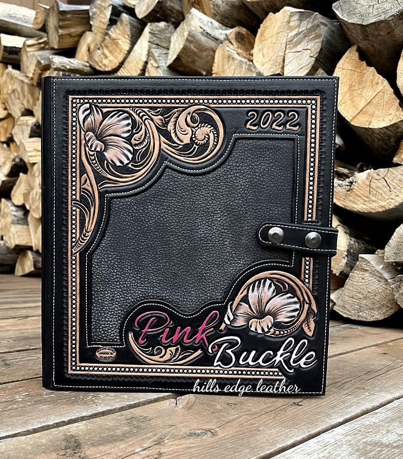 Pink Buckle Binders