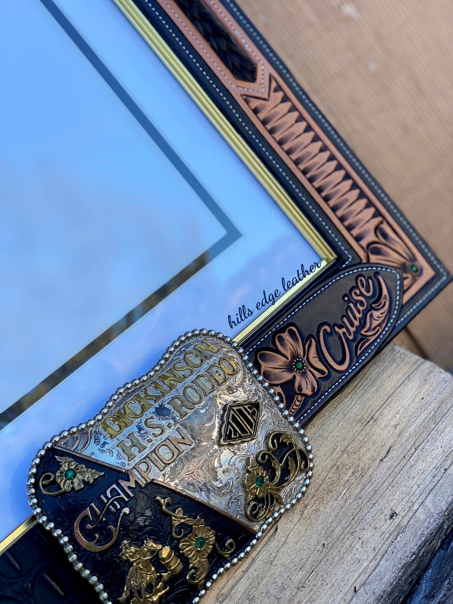 Horse Hair Picture Frame