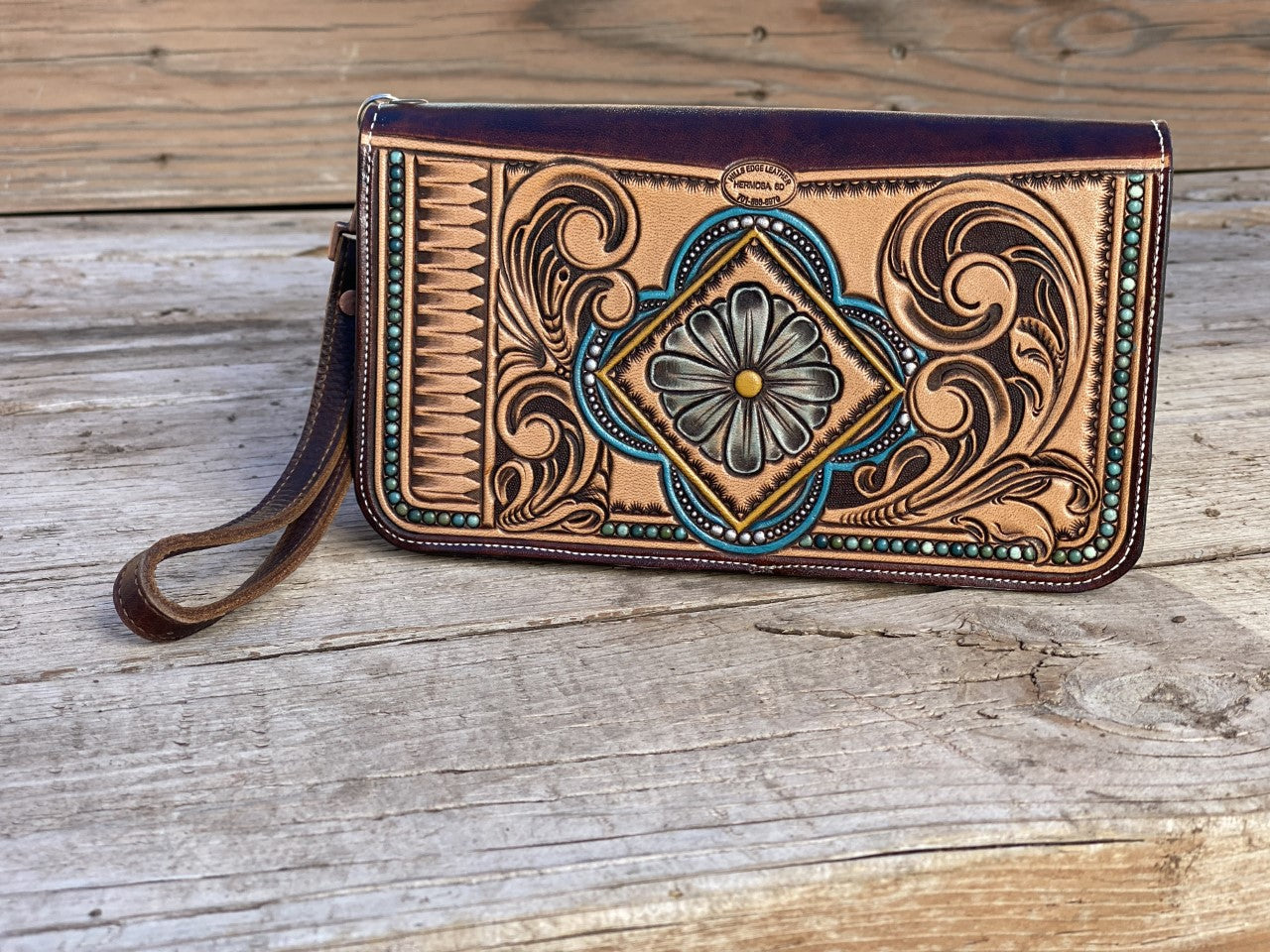 Women's Zippered Clutch
