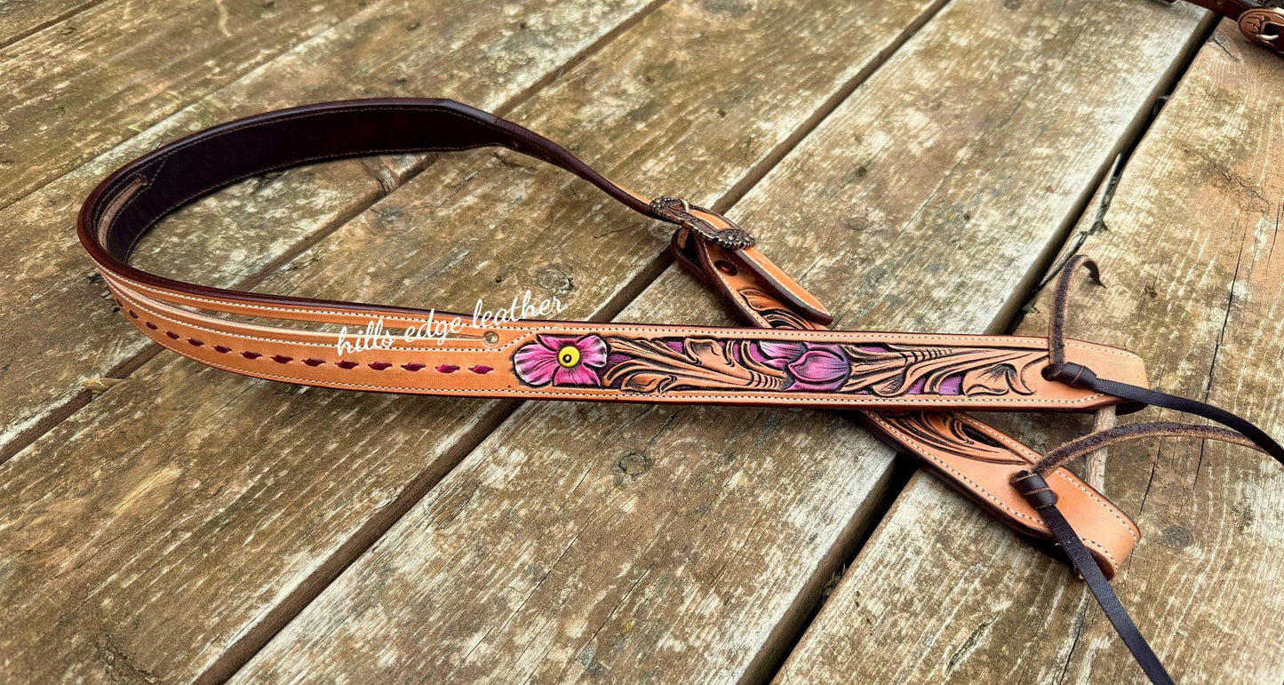 Split Ear Floral Headstall