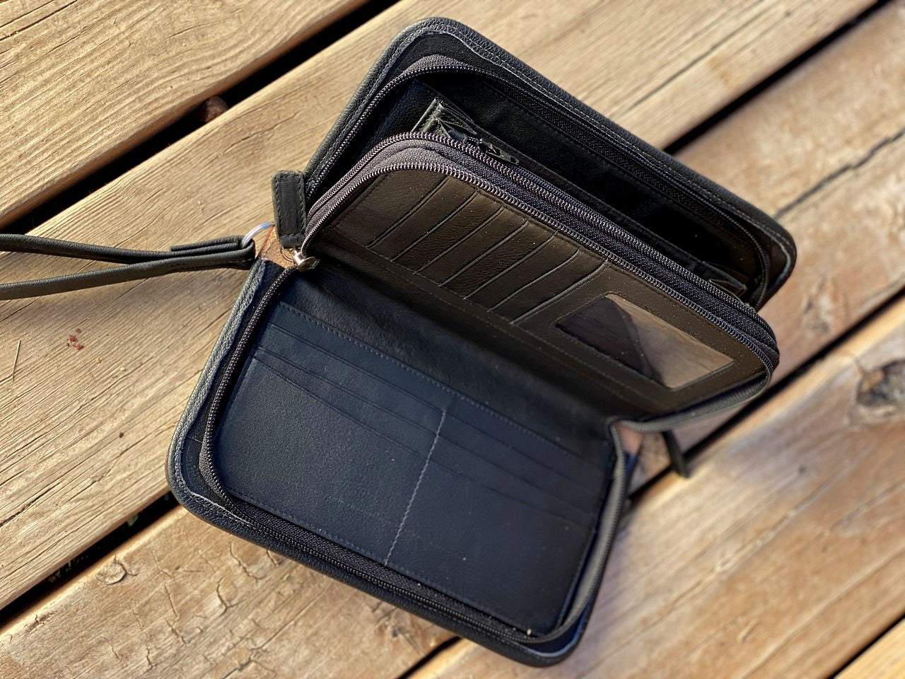 Women's Zippered Clutch